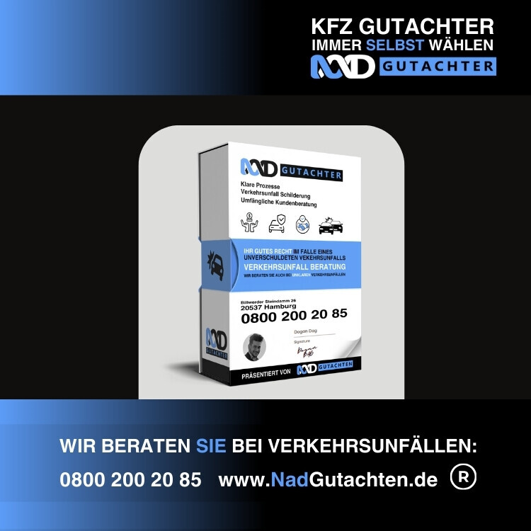 Bilder Kfz Gutachter NAD Hamburg - Kfz Sachverständigen Büro