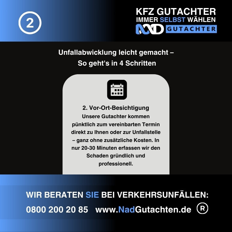 Bilder Kfz Gutachter NAD Hamburg - Kfz Sachverständigen Büro