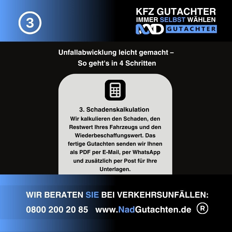 Bilder Kfz Gutachter NAD Hamburg - Kfz Sachverständigen Büro