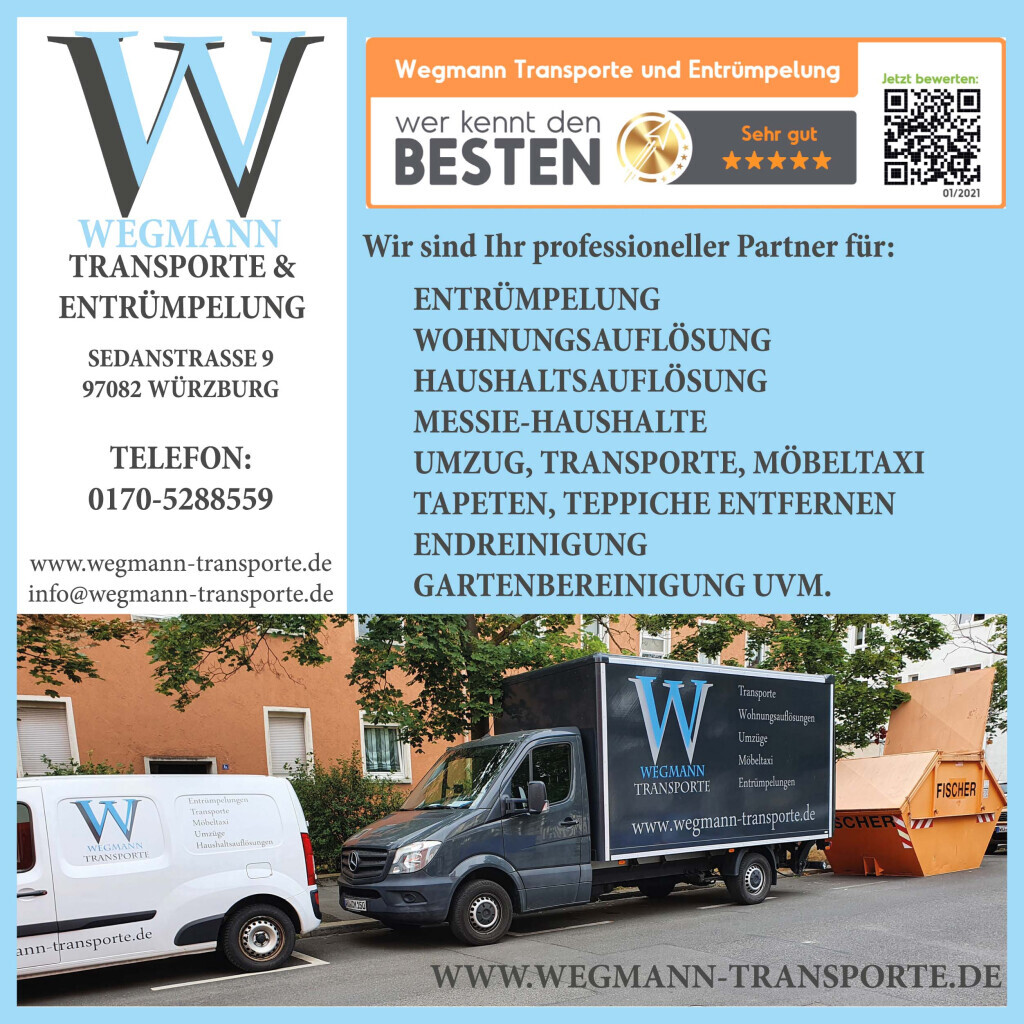 Bilder Wegmann Transporte und Entrümpelung