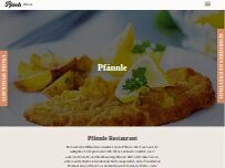 Website Screenshot Pfännle