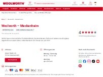 Website Screenshot Woolworth