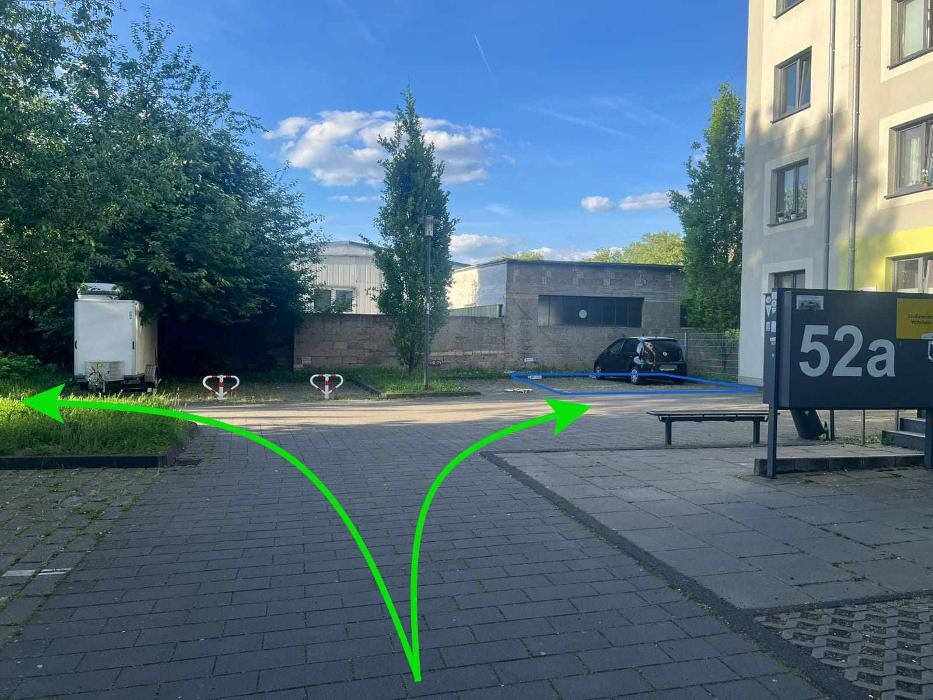 Bilder ampido Parkplatz Rosenzweigpark Köln