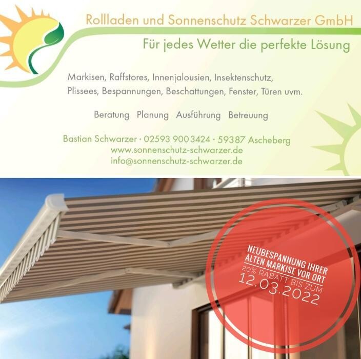 Bilder Rollladen- und Sonnenschutz Schwarzer GmbH