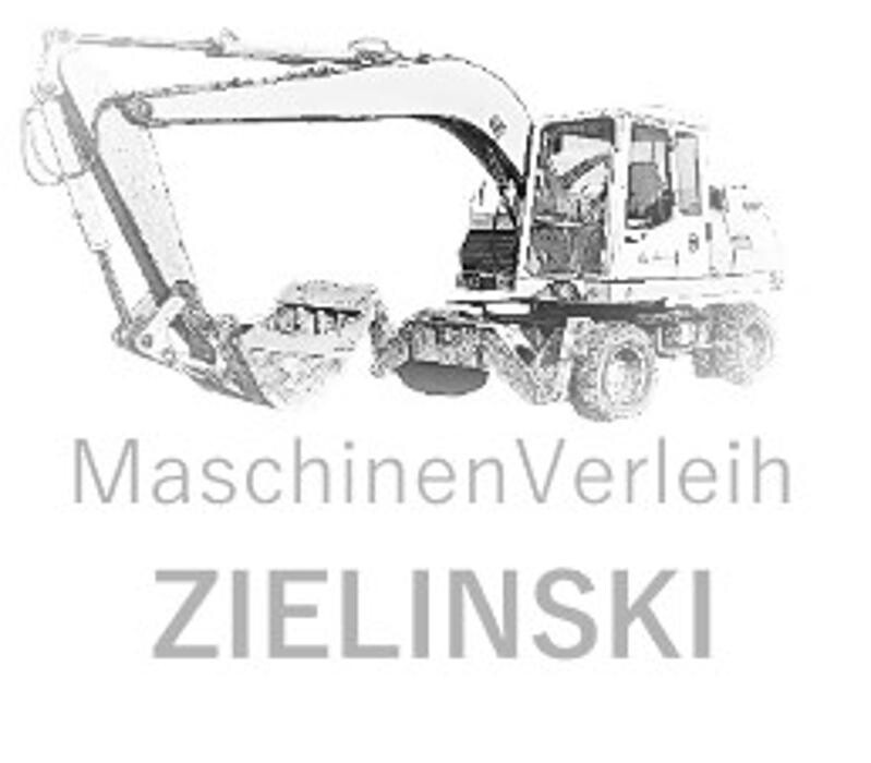 Maschinenvermietung Pawel Zielinski, Baumaschinenvermietung Logo