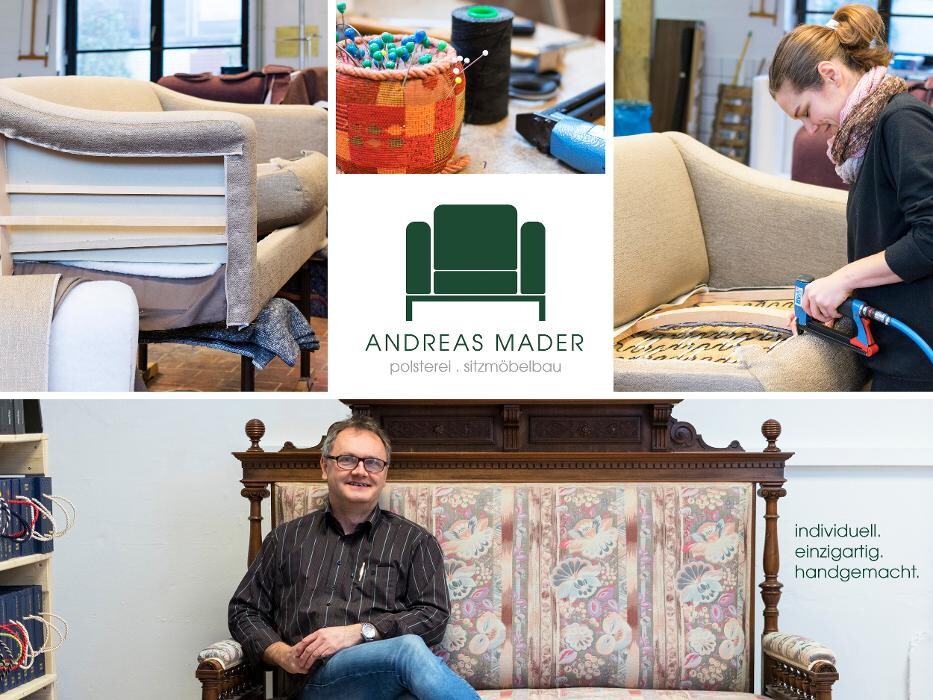 Bilder Andreas Mader Polsterei Sitzmöbel