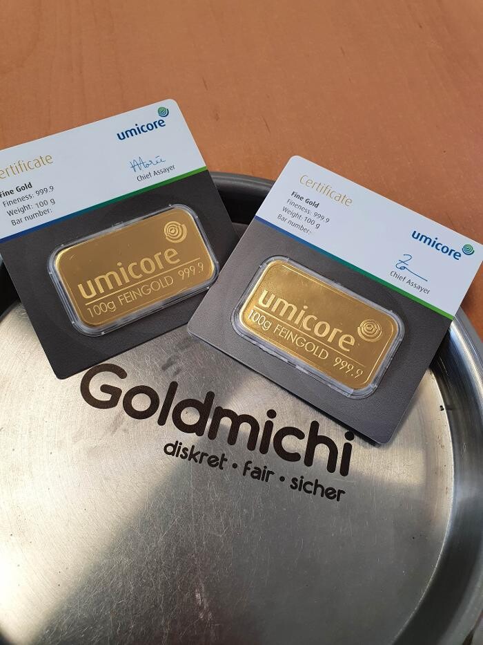Bilder Goldmichi Edelmetallhandel