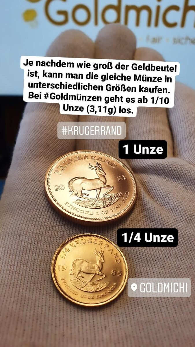 Bilder Goldmichi Edelmetallhandel