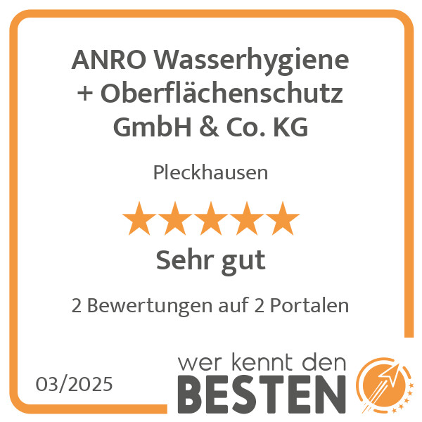Bilder ANRO Wasserhygiene + Oberflächenschutz GmbH & Co. KG
