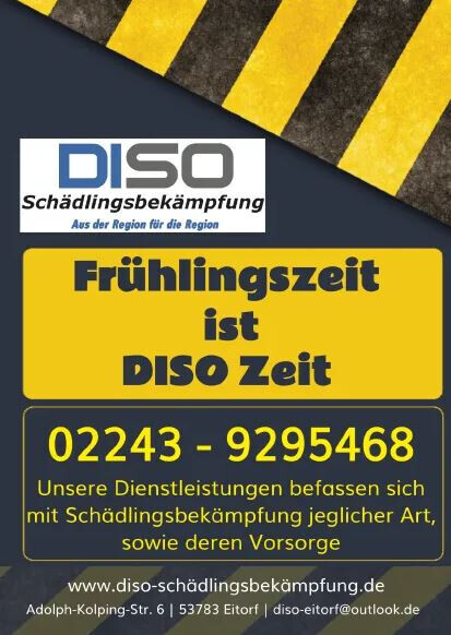 Bilder DISO Schädlingsbekämpfung