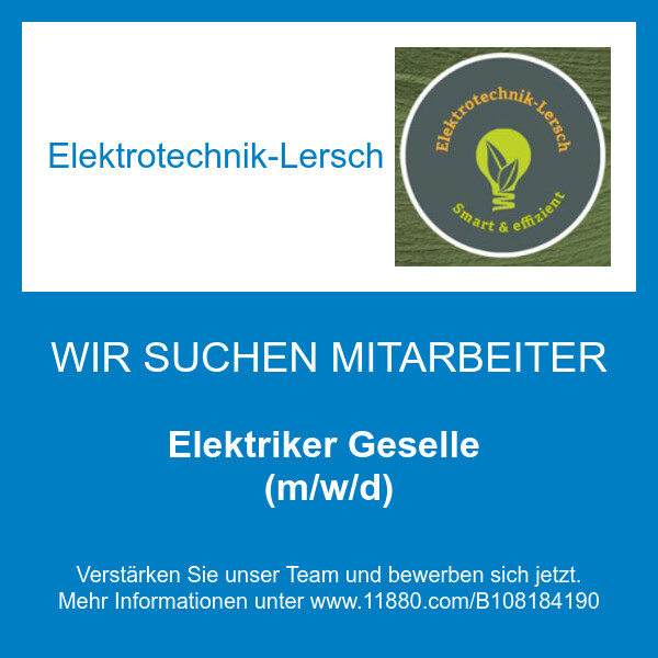 Bilder Elektrotechnik-Lersch