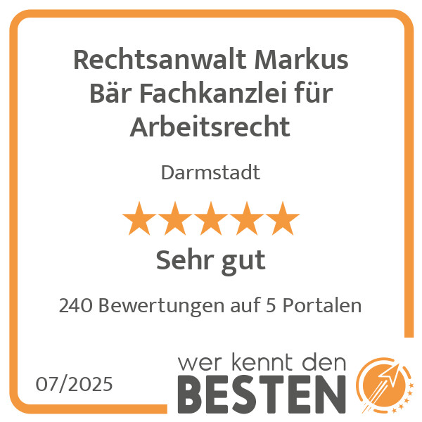 Bilder Rechtsanwalt Markus Bär Fachkanzlei für Arbeitsrecht
