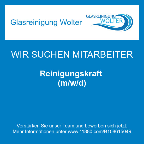 Bilder Glasreinigung Wolter