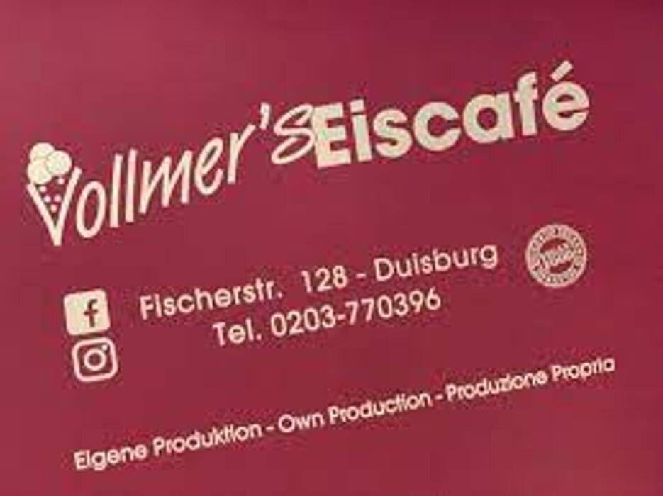 Vollmer´s Eiscafé Logo