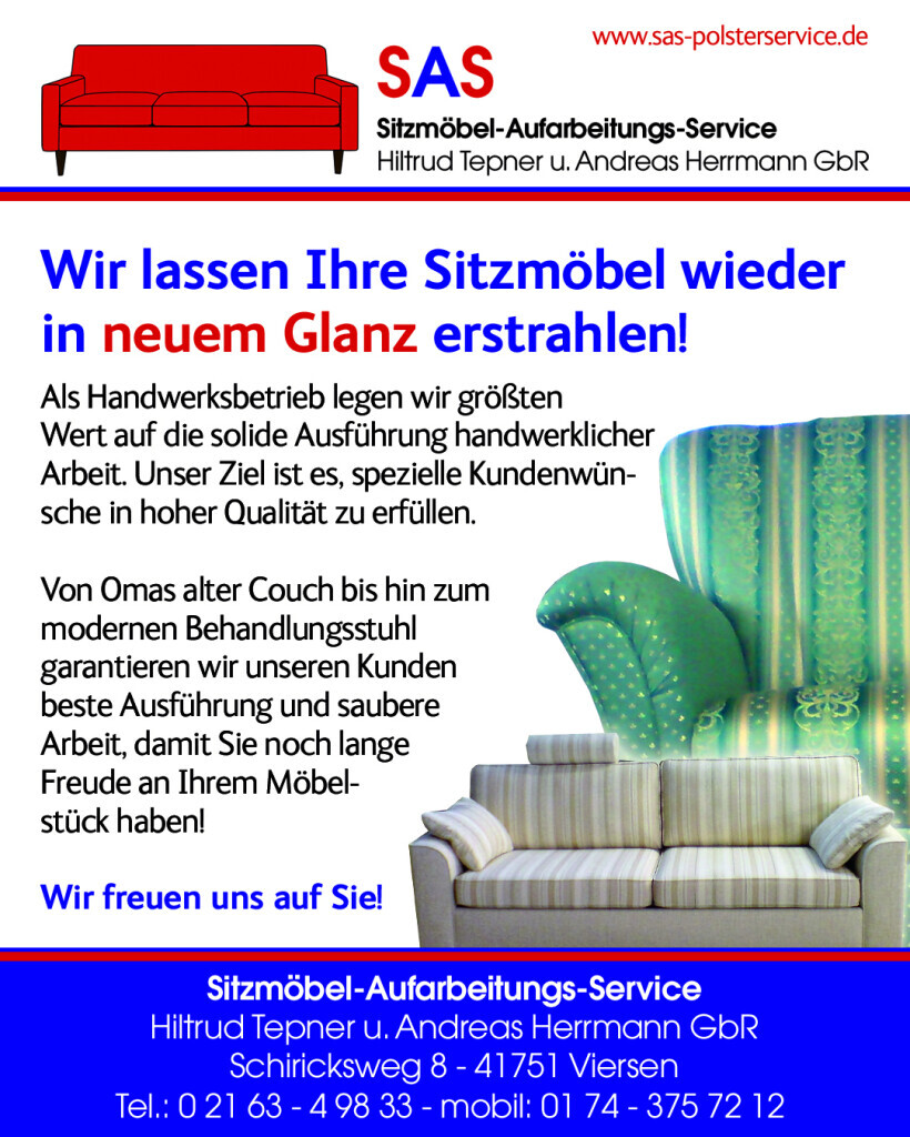 SAS-Polsterservice Logo