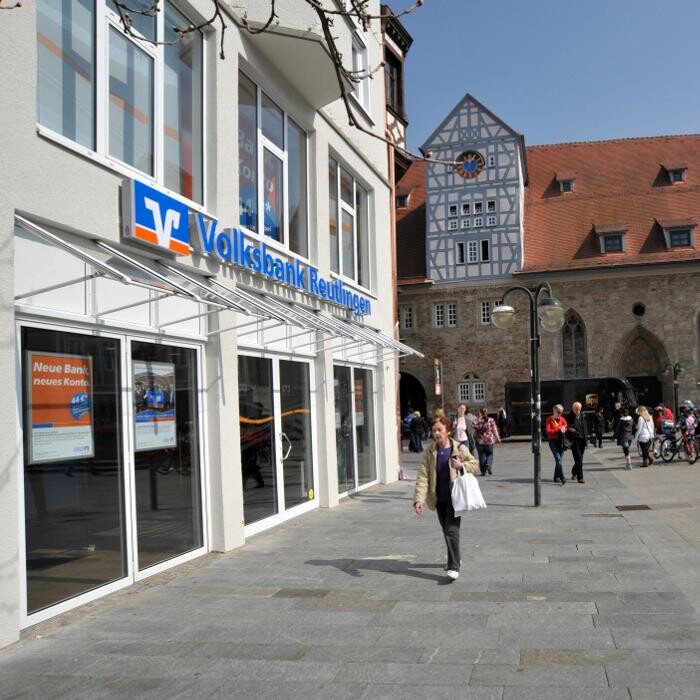 Bilder Geldautomat Vereinigte Volksbanken eG - Am Marktplatz Reutlingen