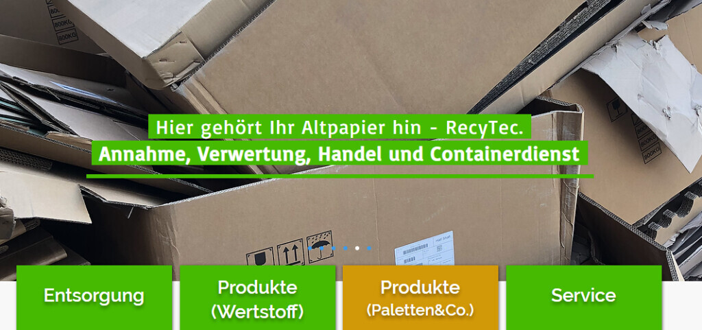 Bilder RecyTec GmbH