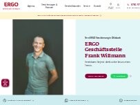 Website Screenshot ERGO Versicherung Frank Willmann