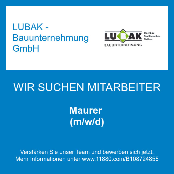 Bilder LUBAK - Bauunternehmung GmbH