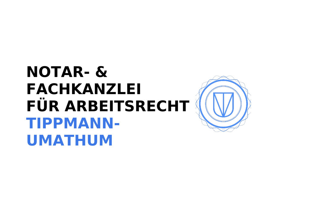 Notar und Fachkanzlei für Arbeitsrecht Tippmann-Umathum Logo