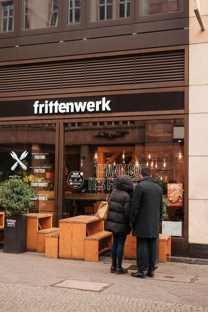 Bilder Frittenwerk Berlin Friedrichstraße