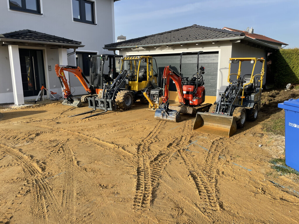 Bilder Baggerbetrieb und Landschaftsbau Brunner