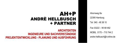 André Hellbusch Architekt Logo