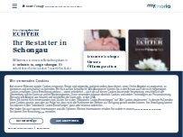 Website Screenshot Bestattungen Jehle | Schongau - Teil der mymoria Familie
