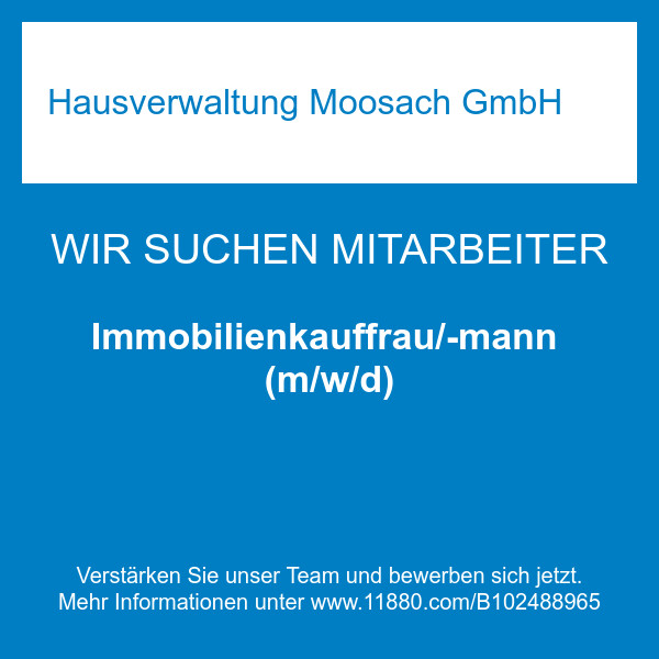 Bilder Hausverwaltung Moosach GmbH