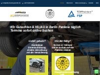Website Screenshot Kfz Gutachter Paul Tschwanow TÜV FSP - Unfallgutachten & HU/AU Berlin Pankow