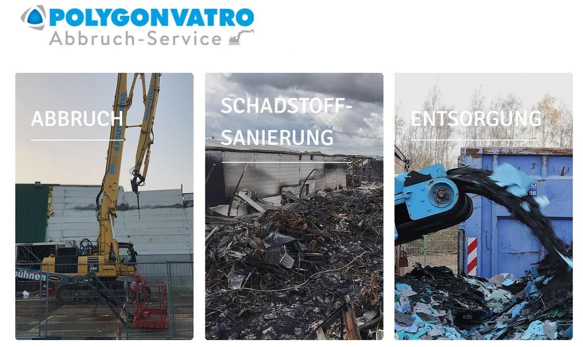 Bilder POLYGONVATRO Abbruch Service GmbH