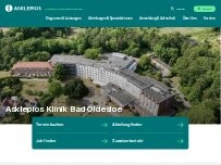 Website Screenshot Asklepios Klinik Bad Oldesloe - Chirurgie - Closed