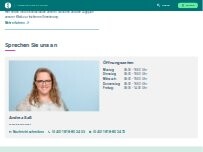 Website Screenshot Asklepios Klinik St. Georg - Klinische und Interventionelle Angiologie