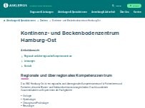 Website Screenshot Asklepios Klinik Wandsbek - Kontinenz- und Beckenbodenzentrum
