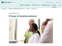 Website Screenshot Asklepios Klinik Bad Oldesloe - Pflege - Closed