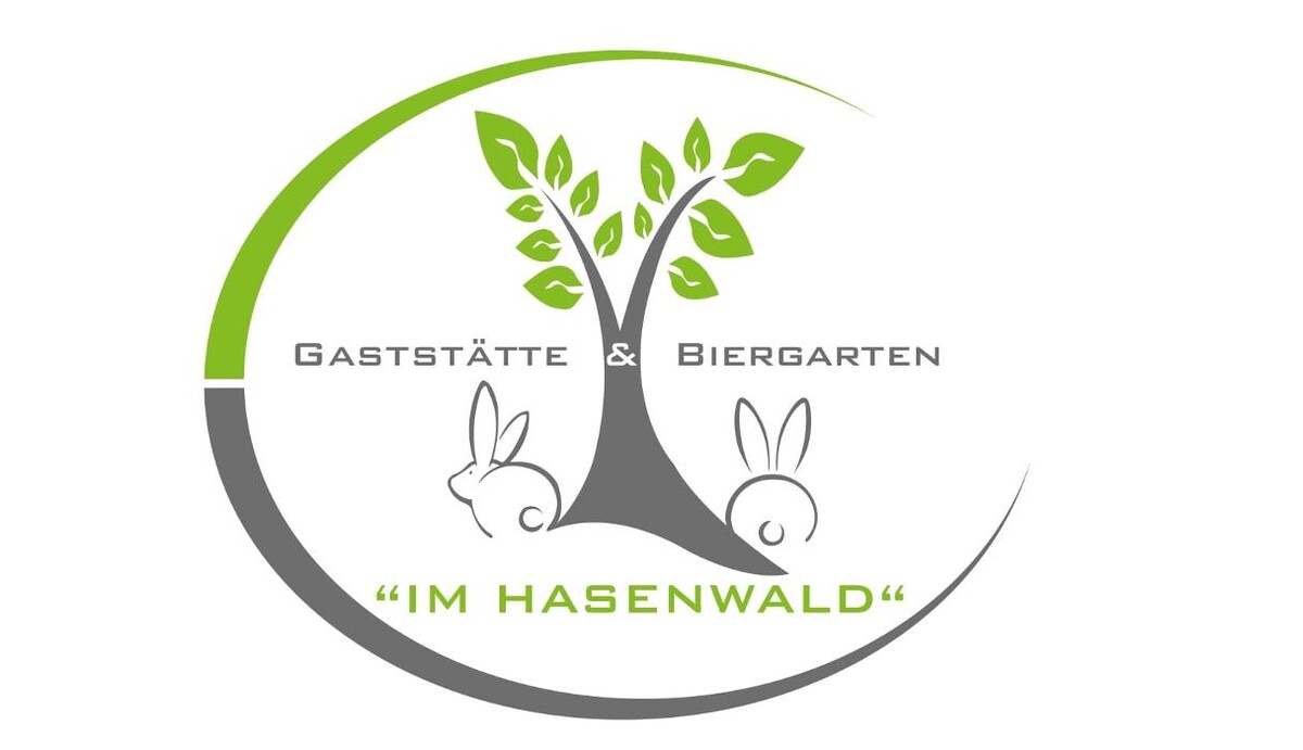 Gaststätte und Biergarten "Im Hasenwald" Logo