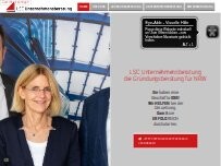 Website Screenshot LSC Unternehmensberatung