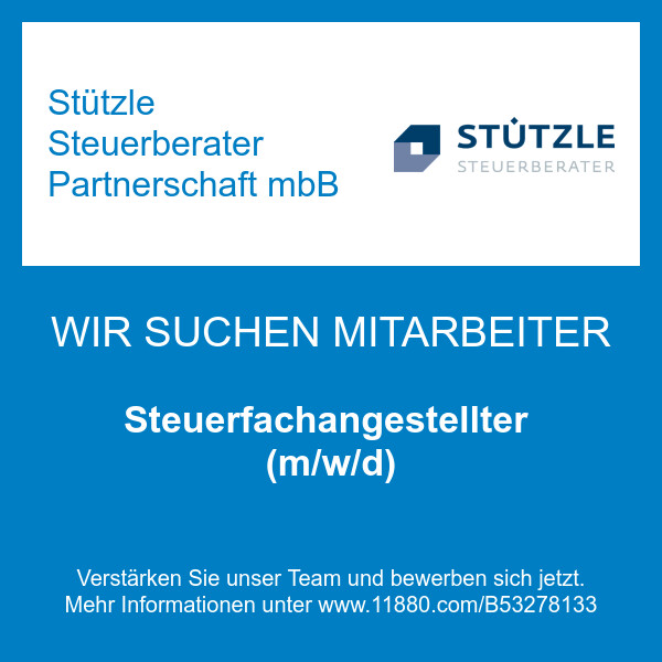 Bilder Stützle Steuerberater Partnerschaft mbB
