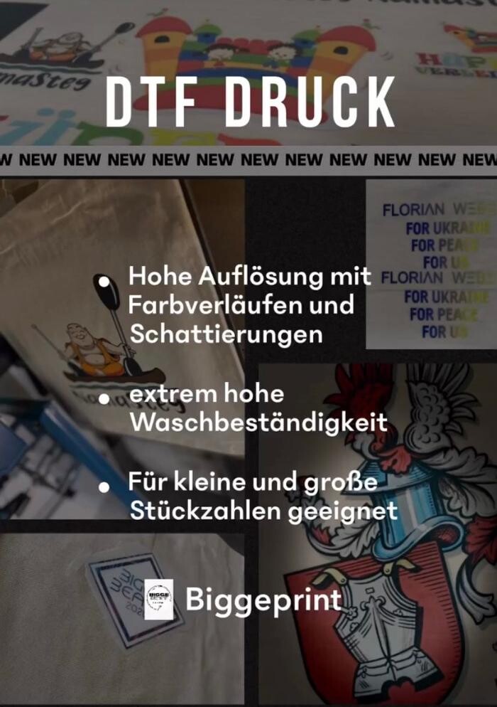 Bilder Biggeprint - Stick und Textildruck