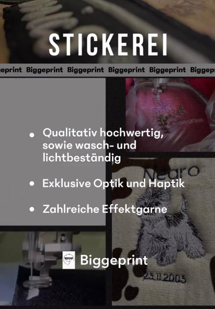 Bilder Biggeprint - Stick Textil & Weredruck