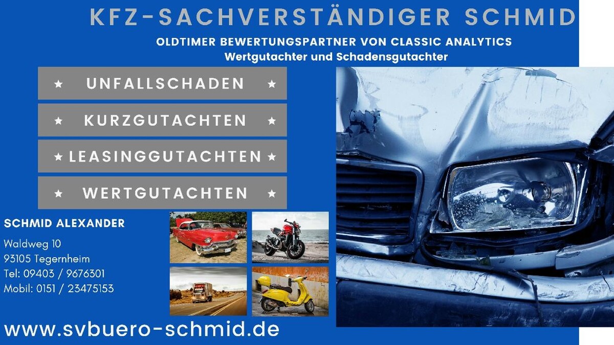 Bilder Kfz-Sachverständiger & Bootsgutachter Schmid