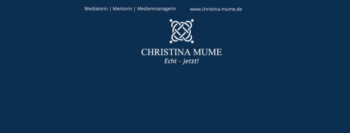 Bilder Christina Mume - Mediatorin | Coach | Medienmanagerin