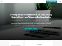 Website Screenshot Orthopädie - Schuhtechnik Bauch Silvio