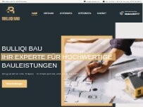 Website Screenshot Bulliqi Bau