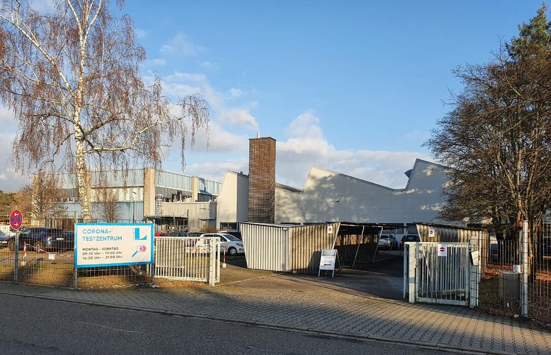 Bilder Corona Testzentrum Hambrücken Schnelltestzentrum