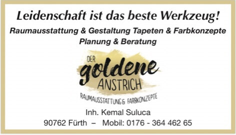 Bilder Der goldene Anstrich