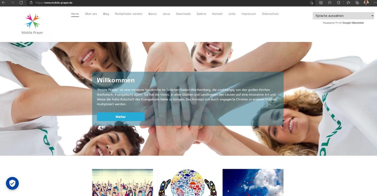 Bilder Mobile Prayer Christliche Arbeit