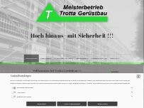Website Screenshot Meisterbetrieb Trotta Gerüstbau
