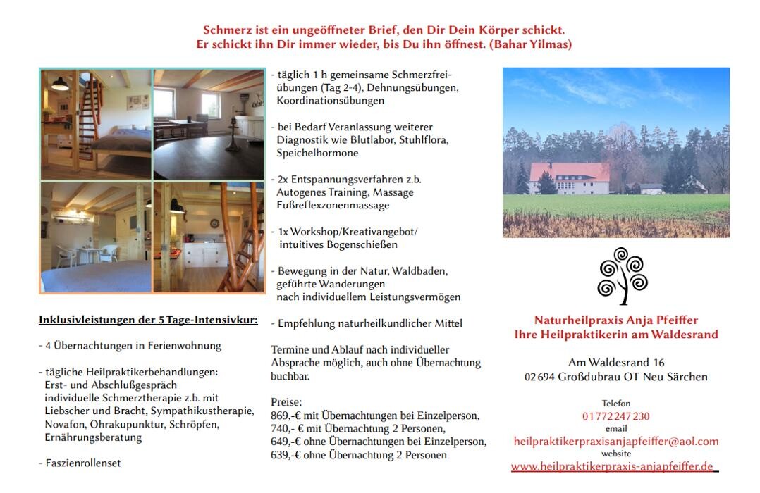 Bilder Heilpraktikerpraxis Anja Pfeiffer