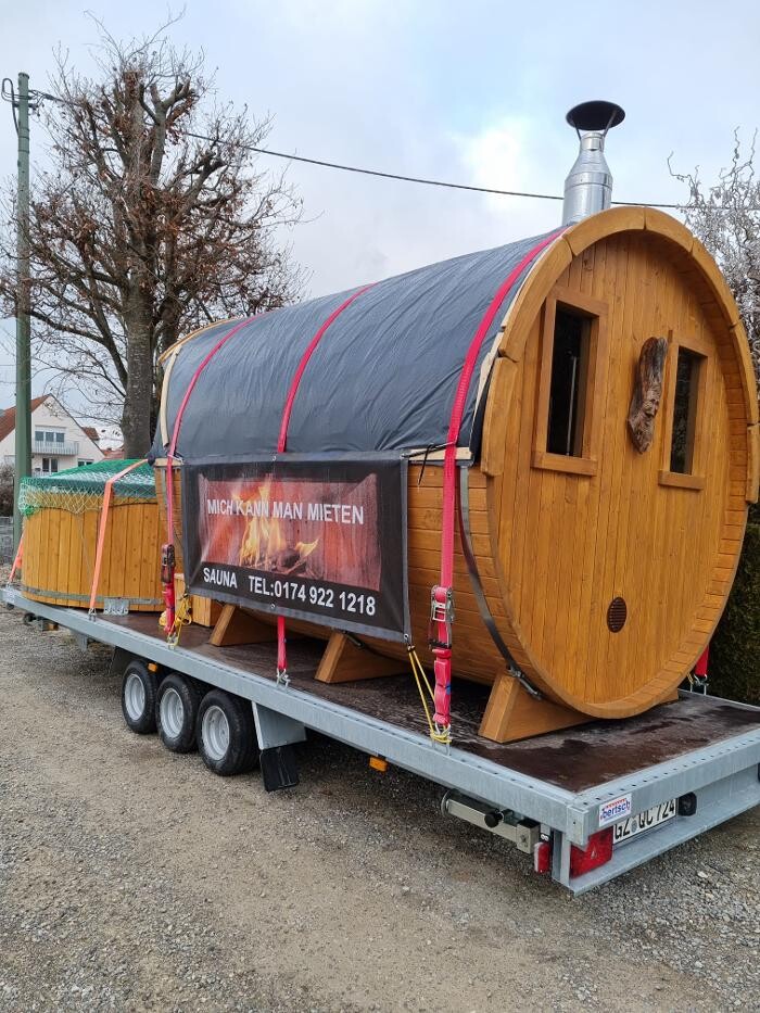 Bilder Mobile Fass-Sauna &Whirlpool Bibertal /Günzburg